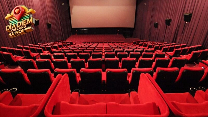 Không gian sang trọng tại rạp phim CGV Bà Triệu
