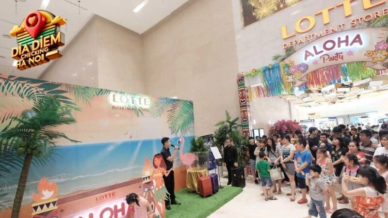 Trải nghiệm mua sắm và giải trí tại Lotte Center Hà Nội
