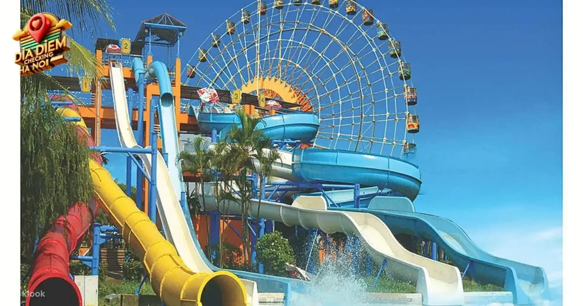 Công viên nước Hồ Tây – Các trò chơi và trải nghiệm hấp dẫn