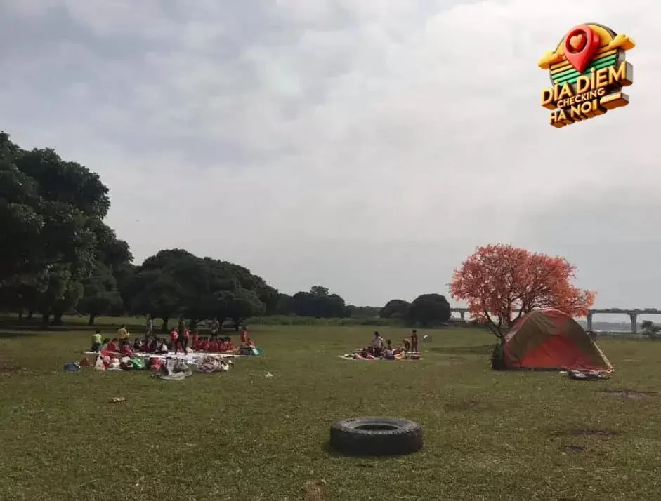 Trải nghiệm cắm trại và dã ngoại tại vườn nhãn Vĩnh Tuy