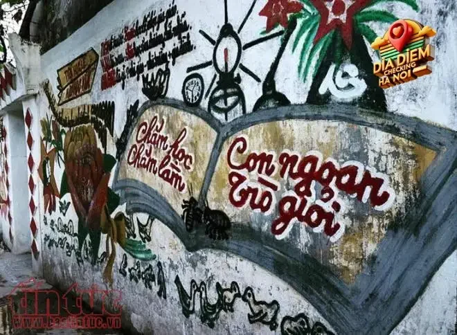 Nét độc đáo trong các tác phẩm bích họa