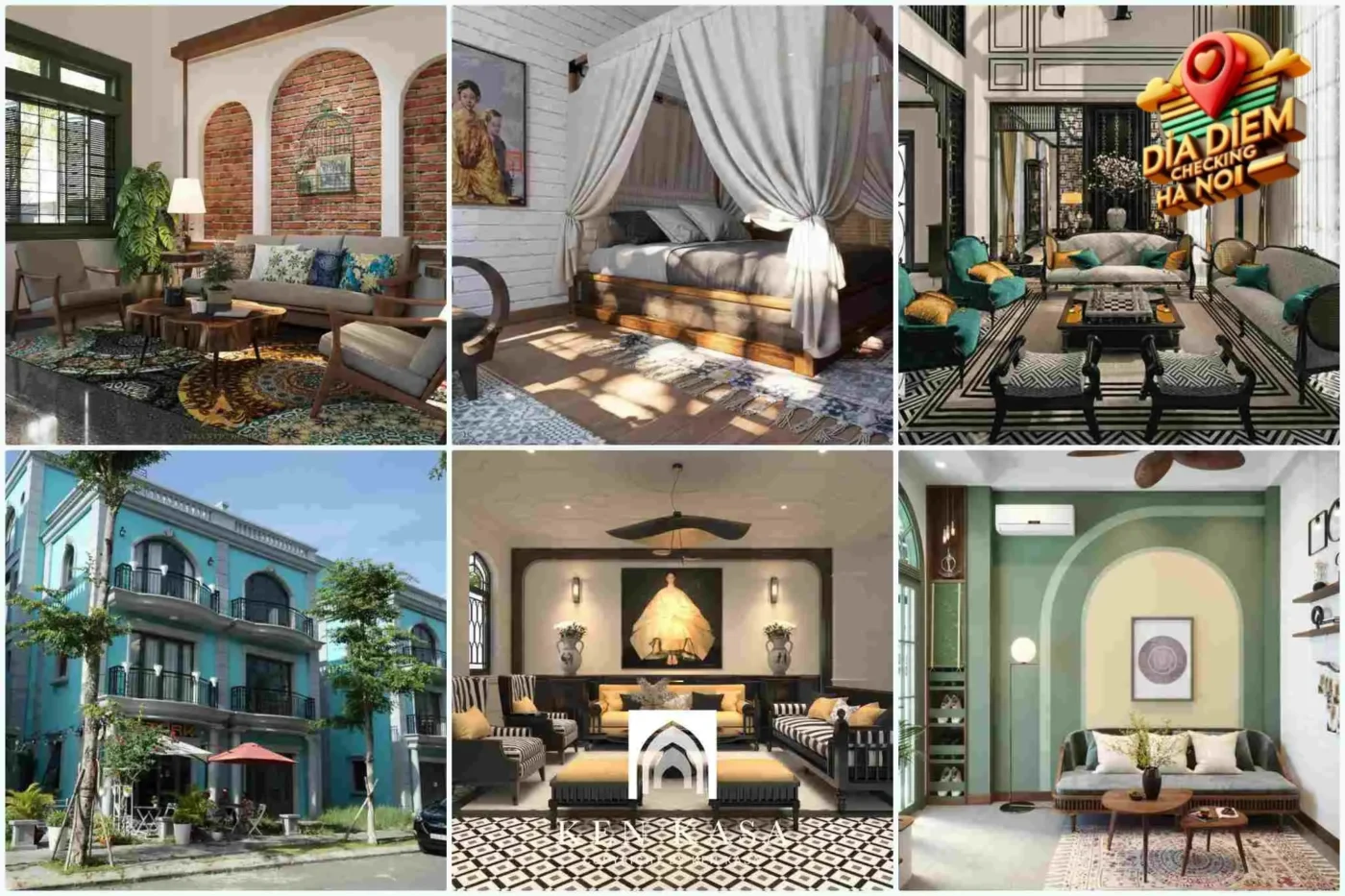 Các Homestay Phong Cách Indochine Trong Phố Cổ