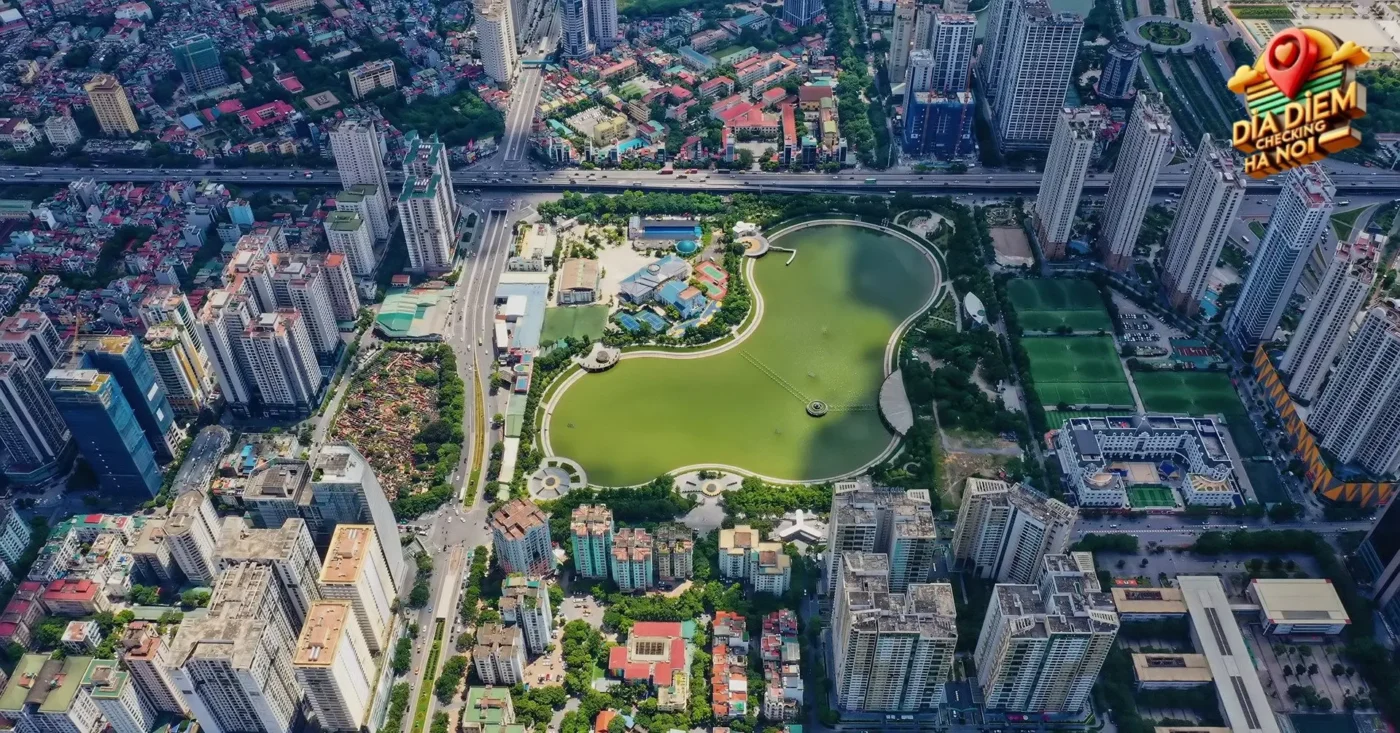 Thiết kế và quy hoạch của Công viên hồ điều hòa Global City